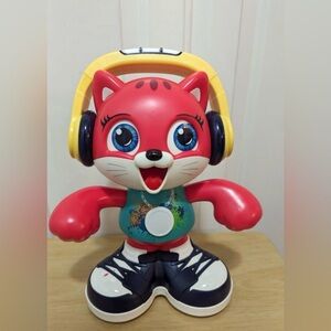 Yunaking Hola Interactive 14" Dancing Cat Clean and Tested Working